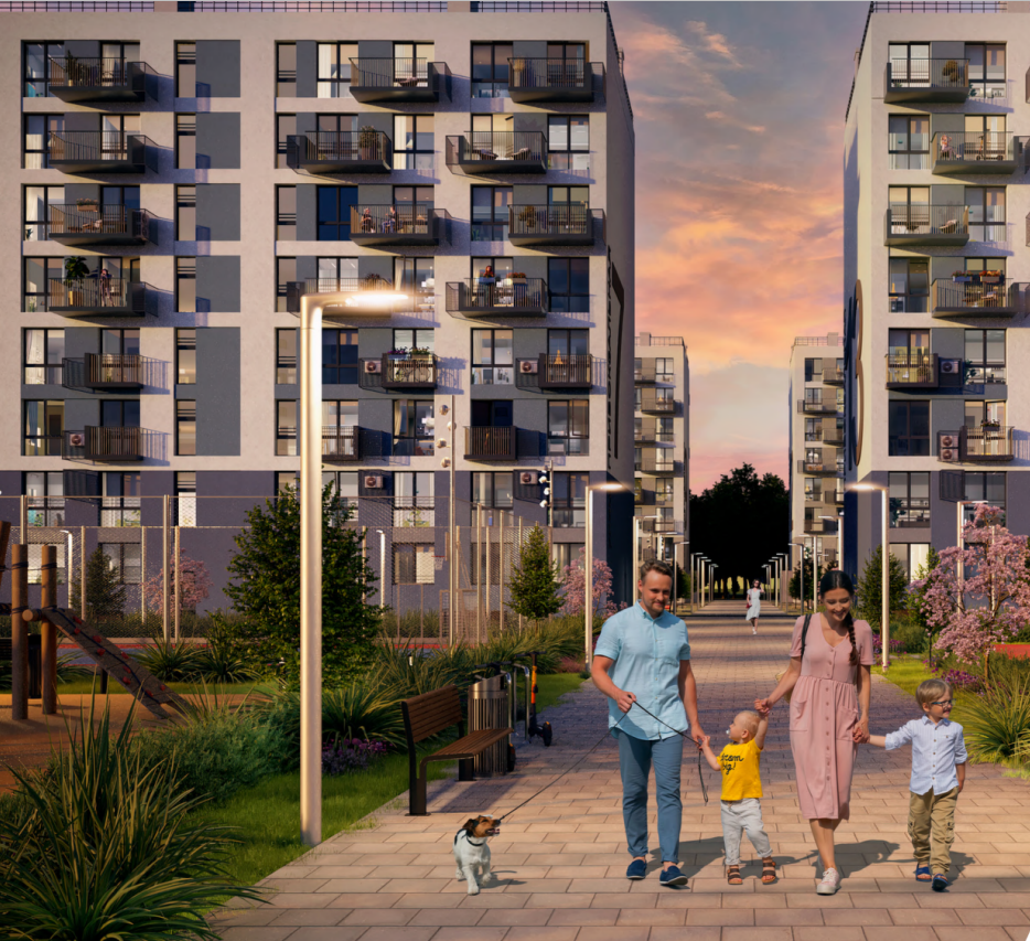 В продаже студии и квартиры в новом строящемся комплексе  Республика.
Комплекс расположен в 18 км от столицы Крыма г. Симферополя. В настоящее время уже сдана первая очередь домов - на территории будет построено 22 восьмиэтажных дома, новый детский сад, разнообразные места отдыха, спортивные и дет