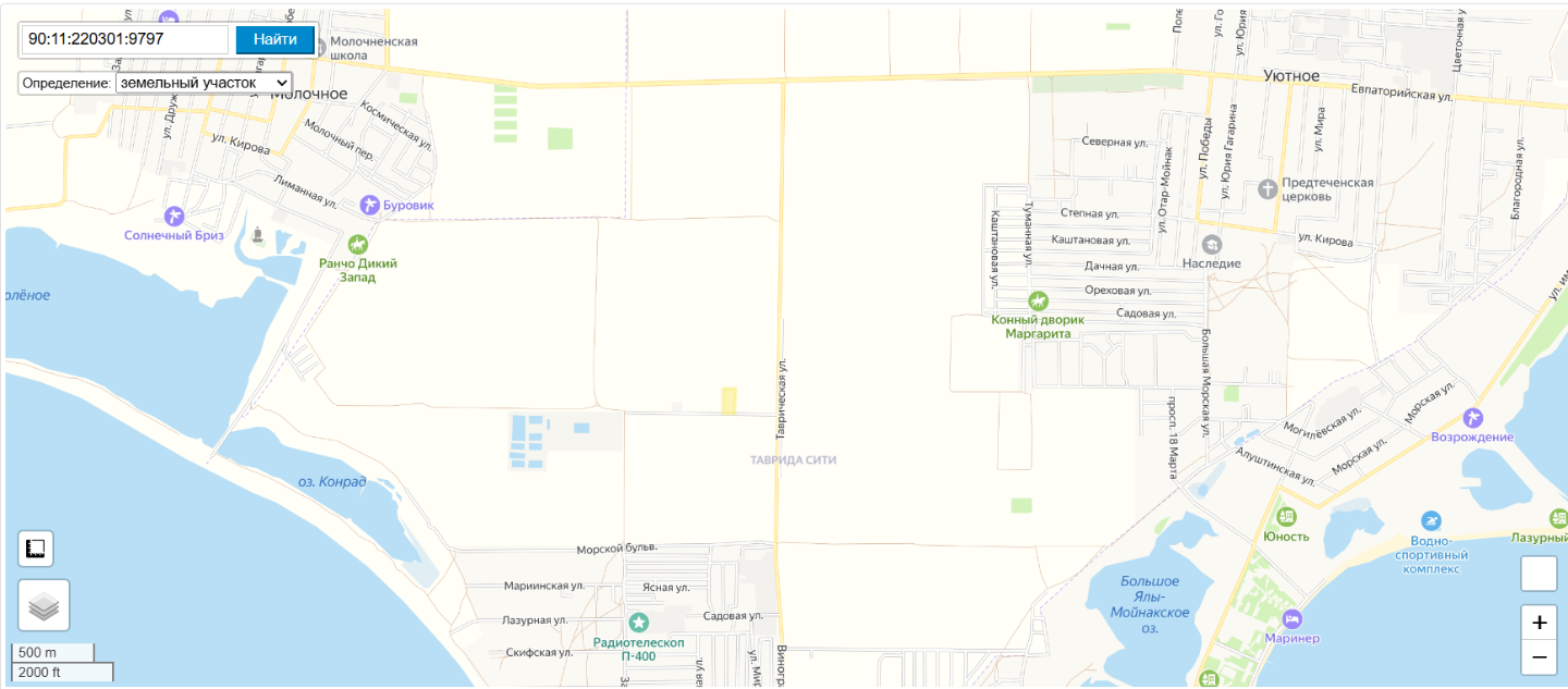 Продается ЛПХ участок  в западной части Крыма. Участок 100 соток, межевание проведено, категория земель: земли сельскохозяйственного назначения, вид разрешенного использования: сельскохозяйственное использование. кадастровый номер 90:11:220301:9797. 
Участок примыкает к асфальтированной дороге, до м