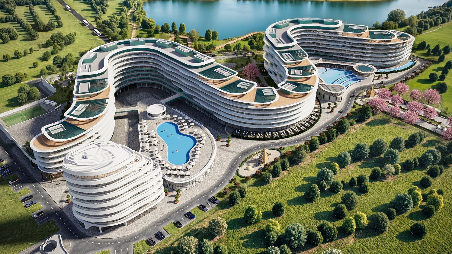 Апарт-комплекс «Cosmos Crimea Atlantis Therms&Resort»пос. Новофедоровка -33